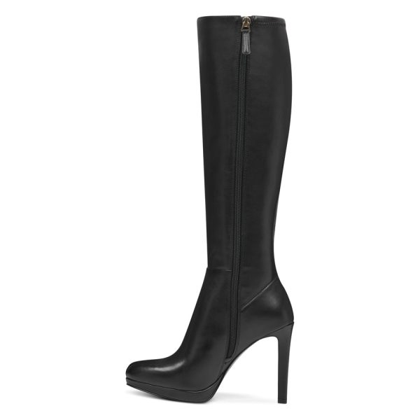 Quizme Wide Calf Platform Boots - Image 4