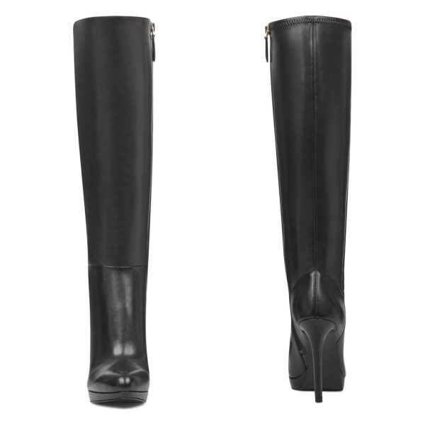 Quizme Wide Calf Platform Boots - Image 5