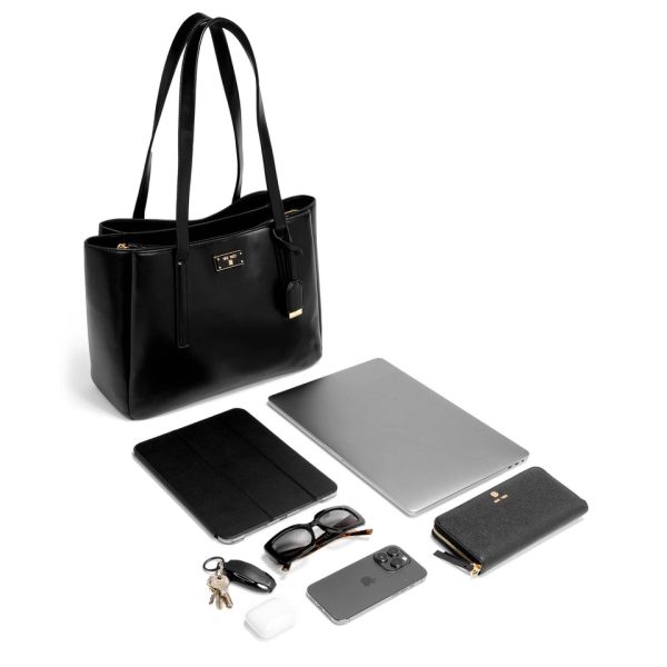 Leonel Laptop Triple Compartment Tote - Image 2