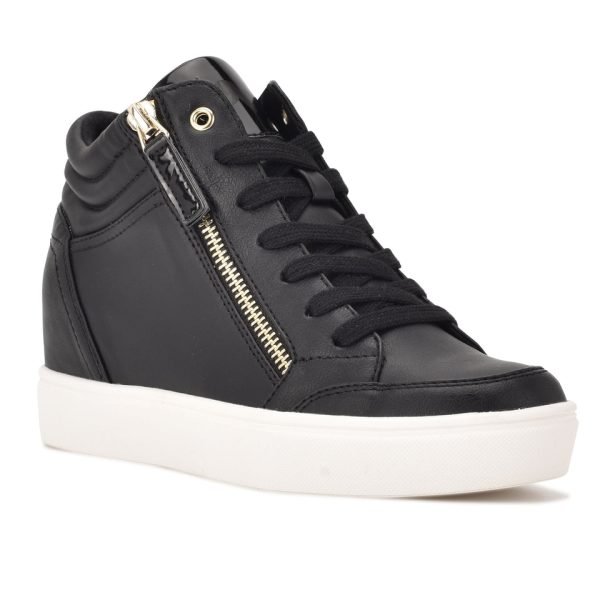 Tons High Top Hidden Wedge Sneakers - Image 2