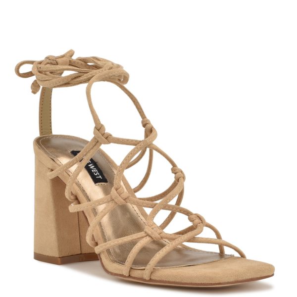Glaven Ankle Wrap Sandals - Image 2