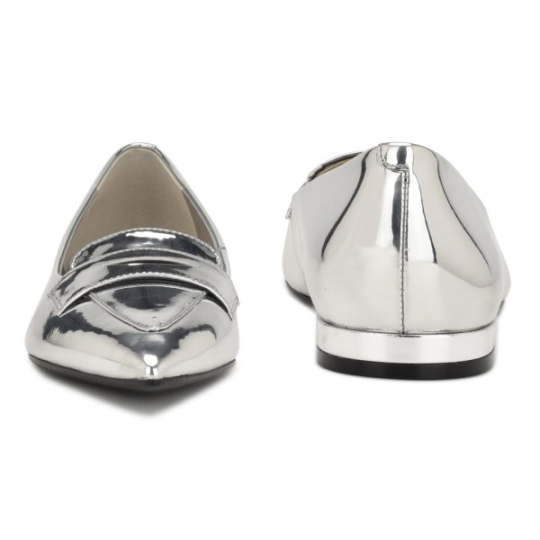Lallin Pointy Toe Loafers - Image 4