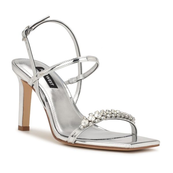 Oreece Heeled Slingback Sandals - Image 2