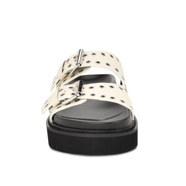 Eleny Buckle Slide Sandals - Image 3