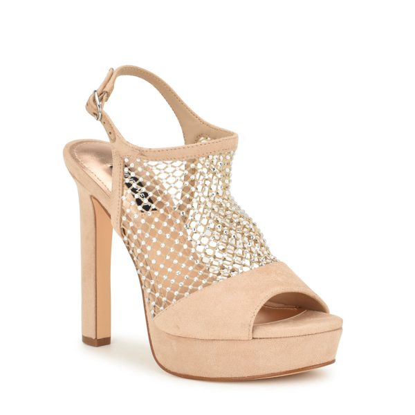 Wohmah Peep Toe Platform Pumps - Image 2