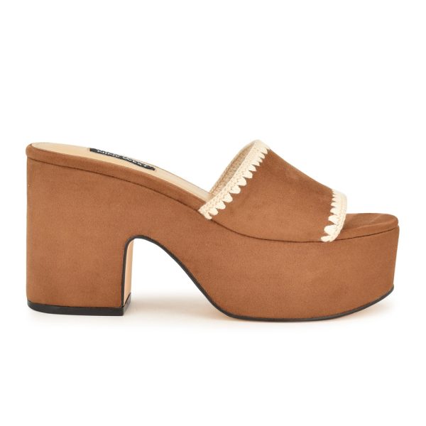 Yickie Platform Slide Sandals