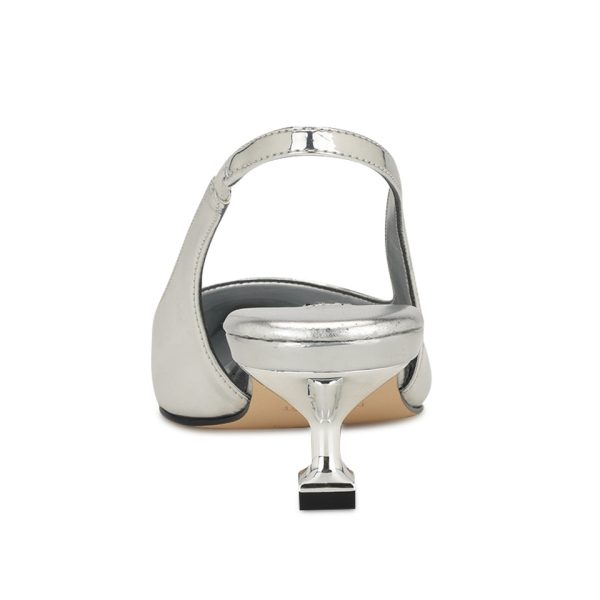 Workit Pointy Cap Toe Slingbacks - Image 4
