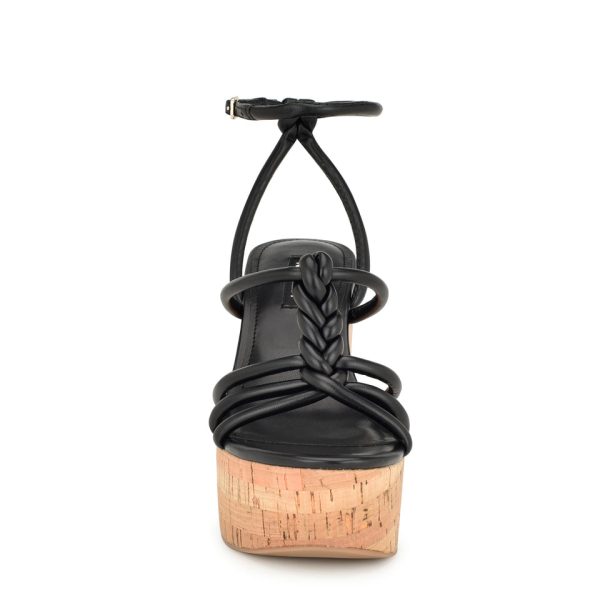 Olander Knotted Platform Sandals - Image 3