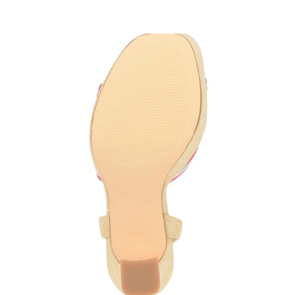 Irna Platform Ankle Strap Knotted Sandals - Image 5