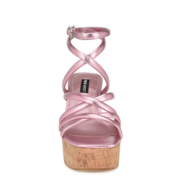 Corke Platform Wedge Strappy Sandals - Image 3