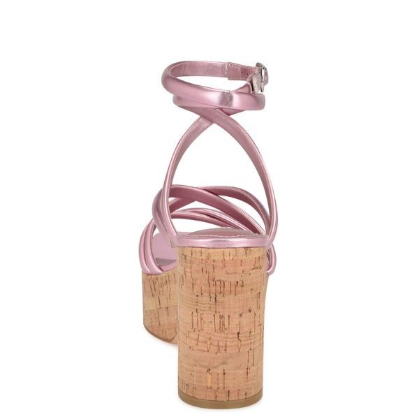 Corke Platform Wedge Strappy Sandals - Image 4