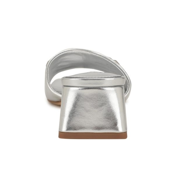 Bamsy Block Heel Slide Sandals - Image 4