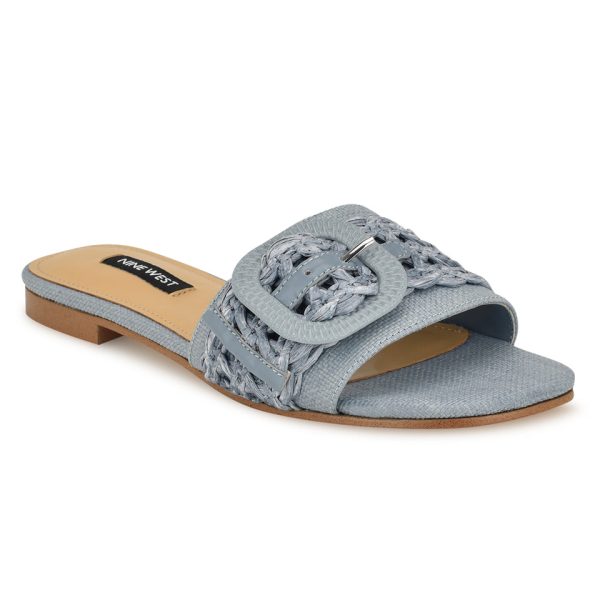 Hagleigh Flat Slide Sandals - Image 2