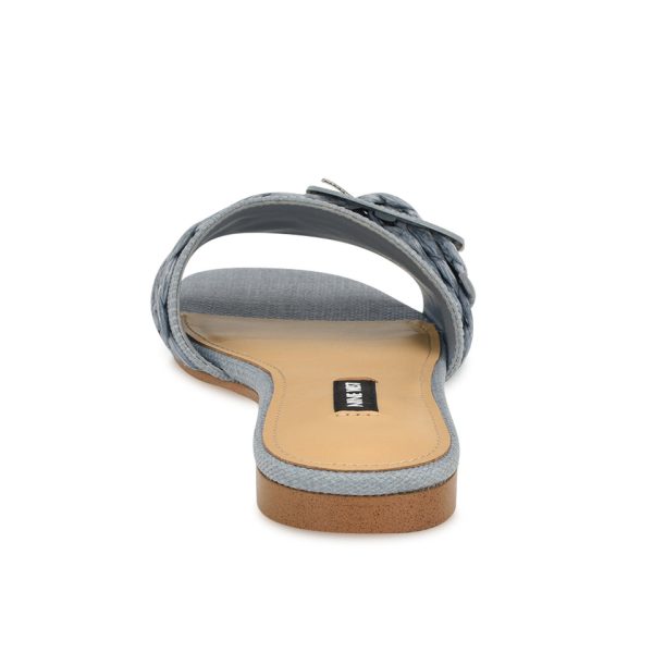 Hagleigh Flat Slide Sandals - Image 4