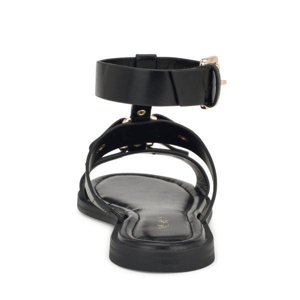 Jouise Ankle Strap Flat Sandals - Image 4