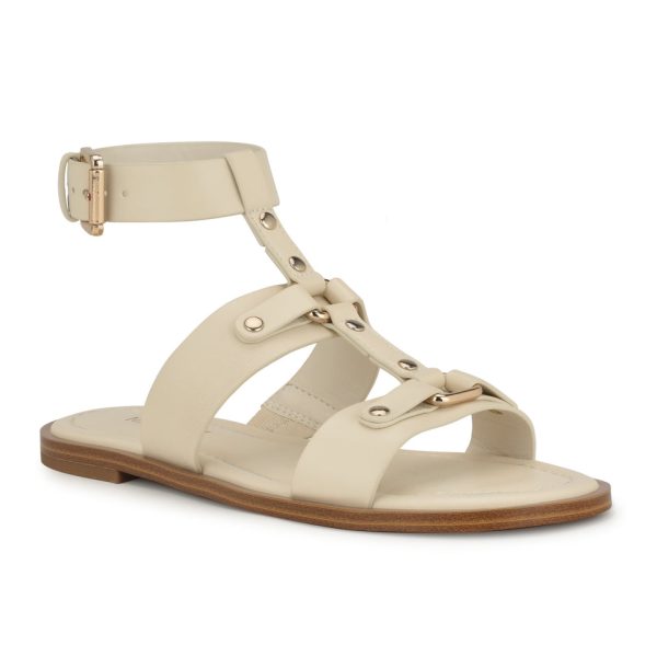 Jouise Ankle Strap Flat Sandals - Image 2