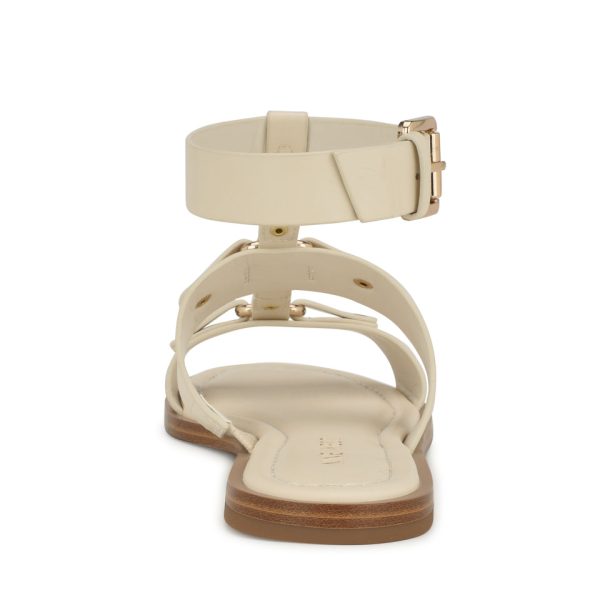 Jouise Ankle Strap Flat Sandals - Image 4