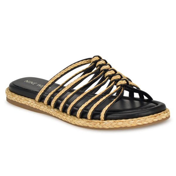 Adila Flat Espadrille Sandals - Image 2