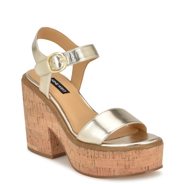 Amye Ankle Strap Wedge Sandals - Image 2