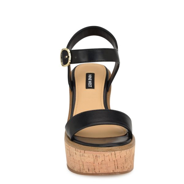 Amye Ankle Strap Wedge Sandals - Image 3