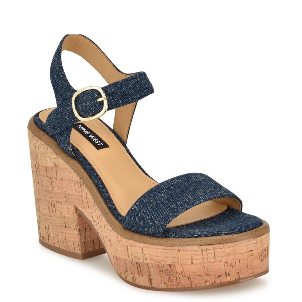 Amye Ankle Strap Wedge Sandals - Image 2