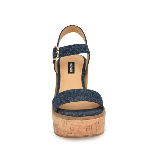 Amye Ankle Strap Wedge Sandals - Image 3