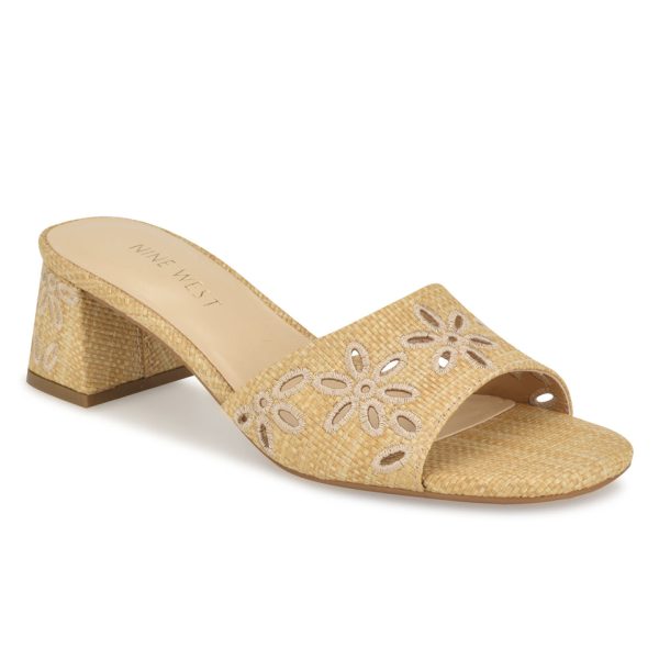 Lidey Eyelet Slide Sandals - Image 2