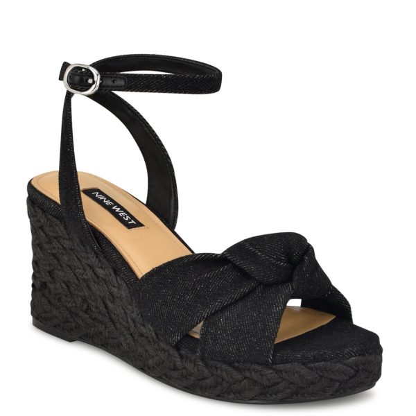 Dotime Espadrille Wedge Sandals - Image 2