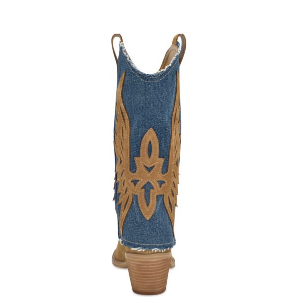 Ringer Detailed Western Boots - Image 3