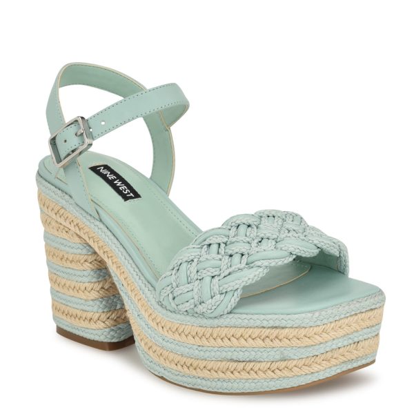 Cinka Woven Platform Sandals - Image 2