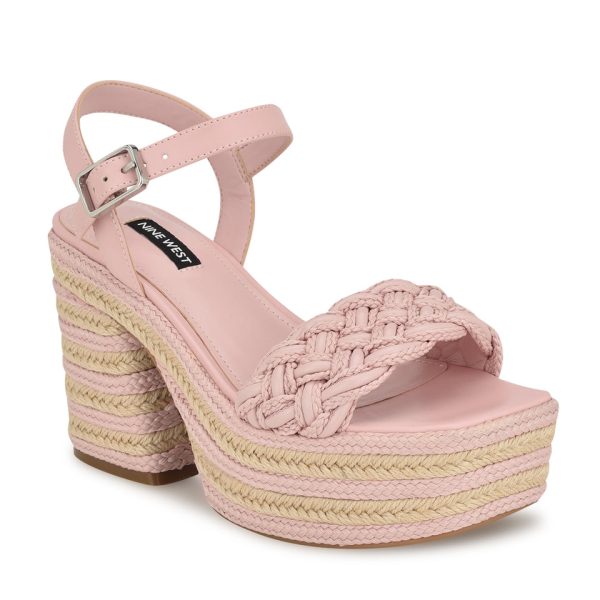 Cinka Woven Platform Sandals - Image 2