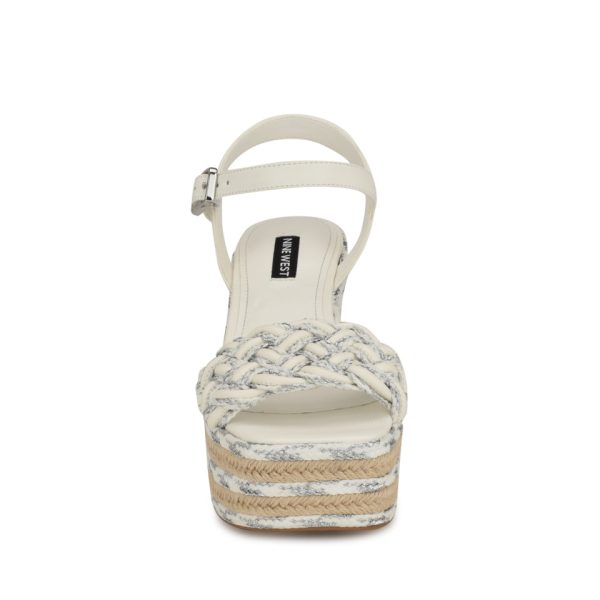 Cinka Woven Platform Sandals - Image 3