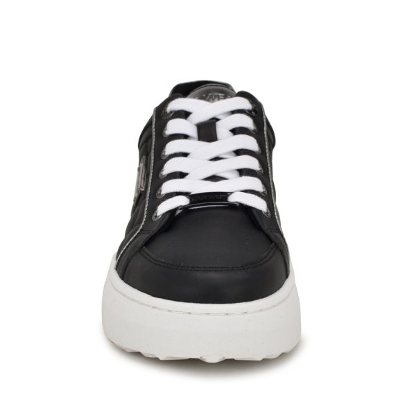 Cafee Lace-Up Platform Sneakers - Image 3
