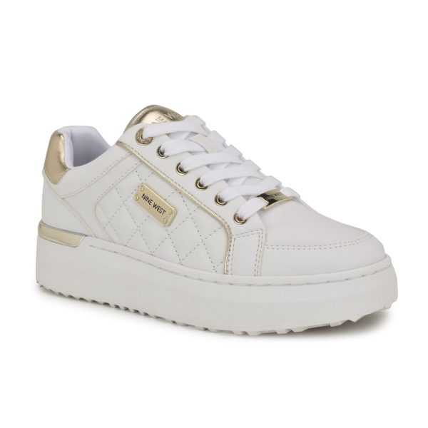 Cafee Lace-Up Platform Sneakers - Image 2