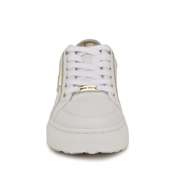 Cafee Lace-Up Platform Sneakers - Image 3
