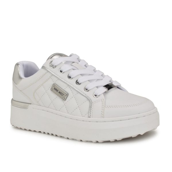 Cafee Lace-Up Platform Sneakers - Image 2