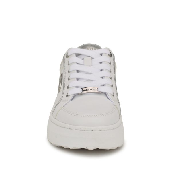 Cafee Lace-Up Platform Sneakers - Image 3