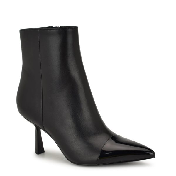 Birgy Pointy Cap Toe Dress Booties - Image 2