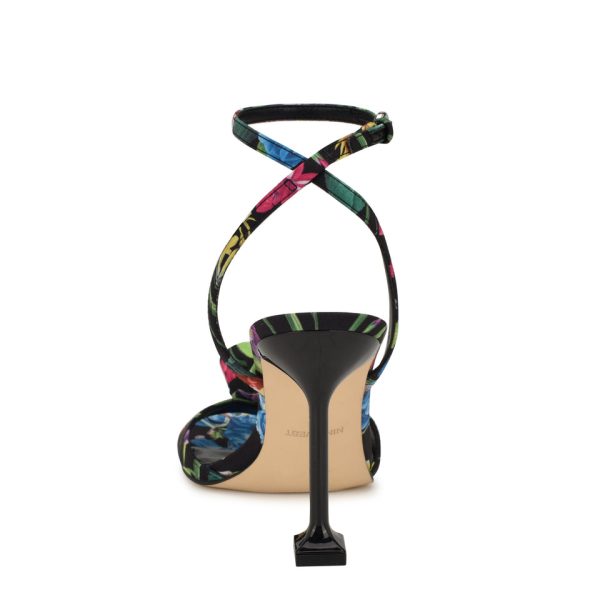 Neve Rosette Ankle Strap Sandals - Image 4