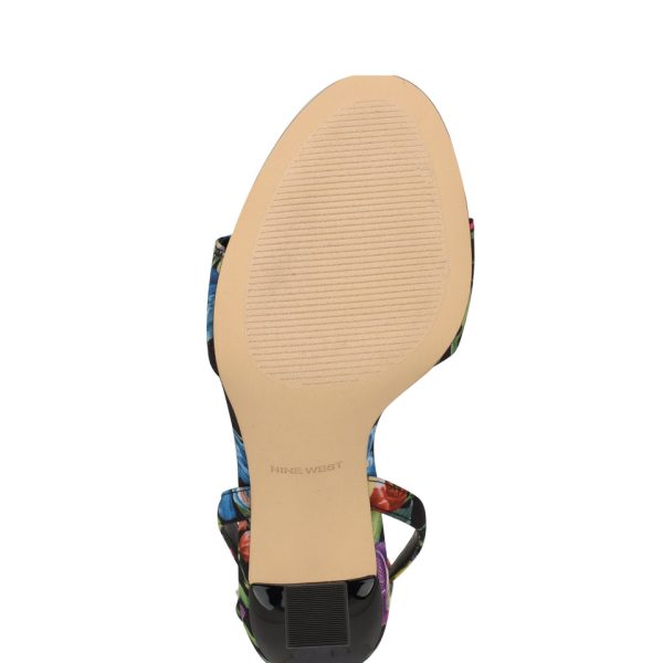 Neve Rosette Ankle Strap Sandals - Image 5