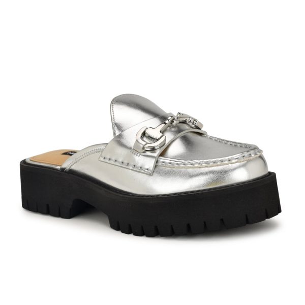 Duntal Lugsole Loafer Mules - Image 2