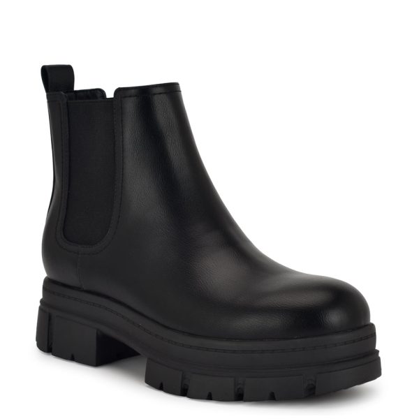 Kimma Lug Sole Booties - Image 2