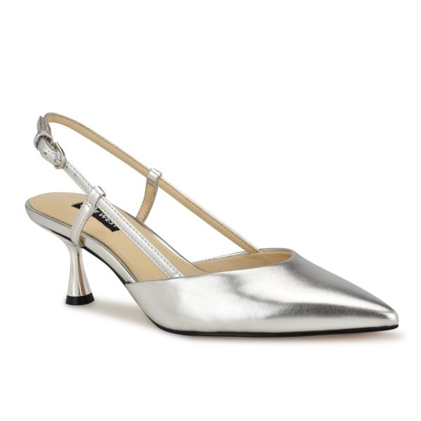 Rhonda Pointy Toe Slingbacks - Image 2