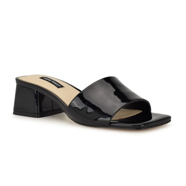 Bamsy Block Heel Slide Sandals - Image 2