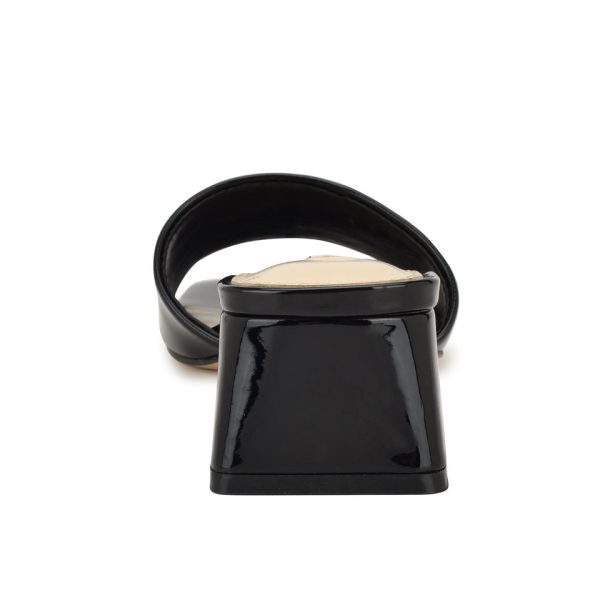 Bamsy Block Heel Slide Sandals - Image 4