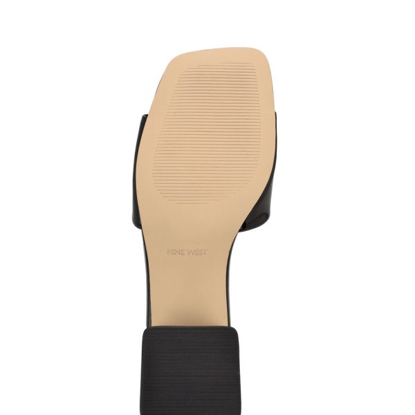 Bamsy Block Heel Slide Sandals - Image 5