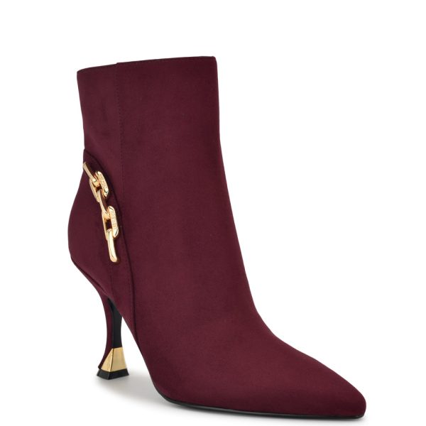 Chaine Pointy Toe Dress Booties - Image 2