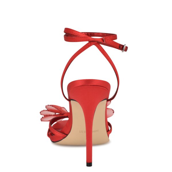 Minky Bow Heeled Sandals - Image 4