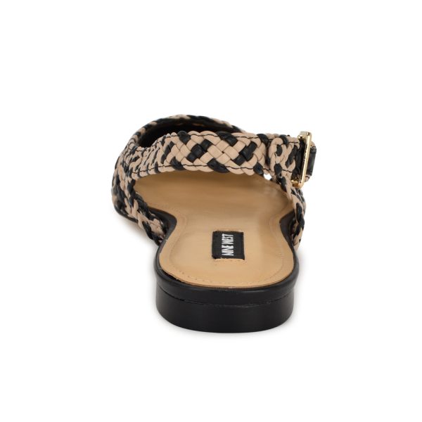 Soel Woven Slingback Flats - Image 4