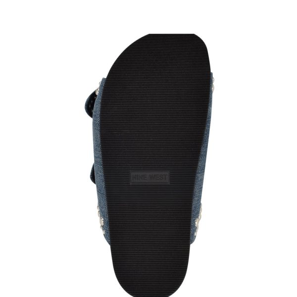 Flinne Studded Footbed Sandals - Image 5